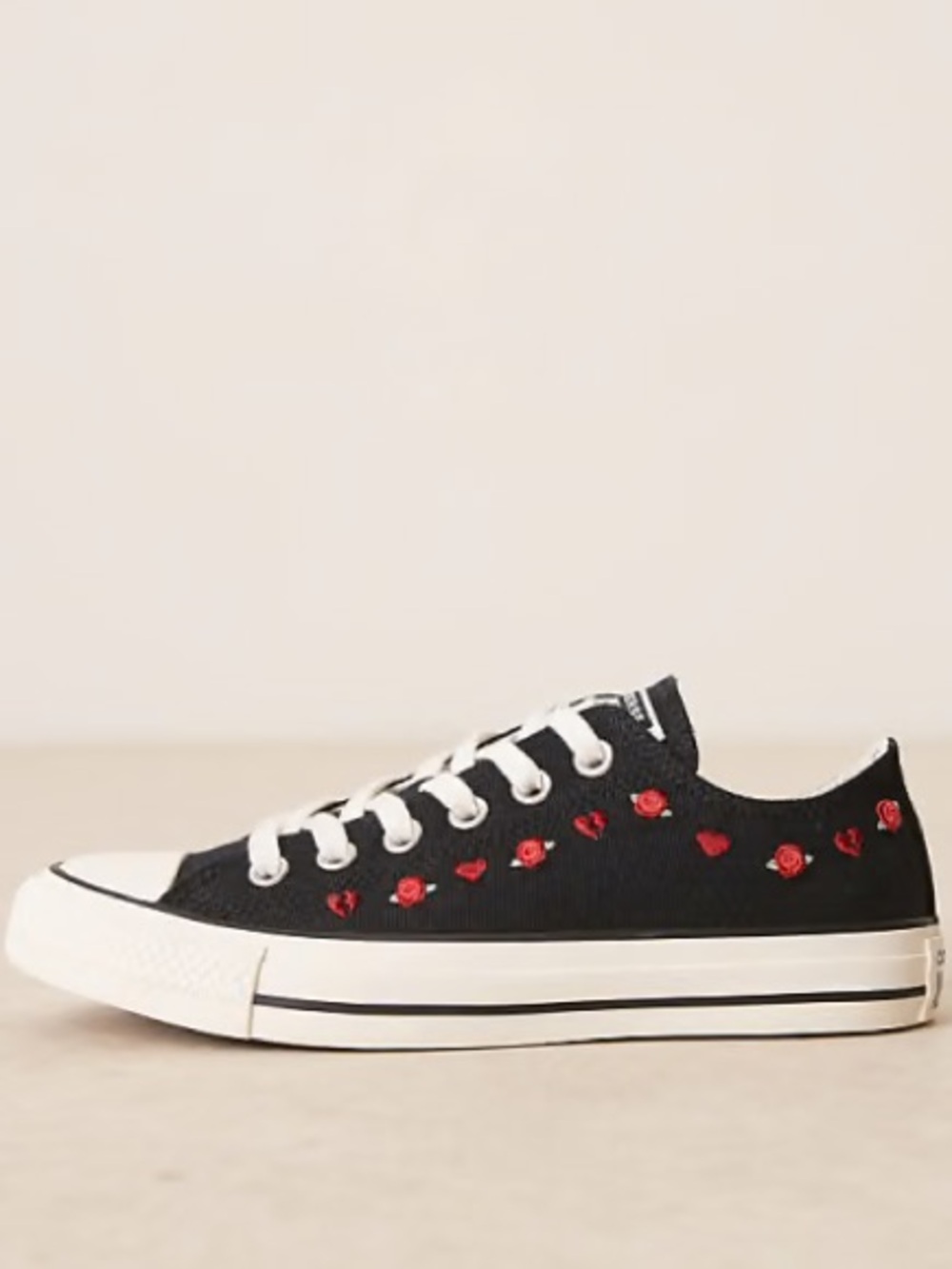 Converse Chuck Taylor All Star Heart & Rose Low-Top Sneaker - Picture 5 of 6